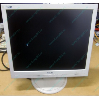 Монитор 17" TFT Philips 170S с битым пикселем в Кудиново, белый (Кудиново)