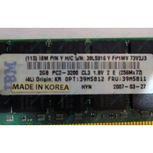 IBM 39M5811 39M5812 2Gb (2048Mb) DDR2 ECC Reg memory (Кудиново)