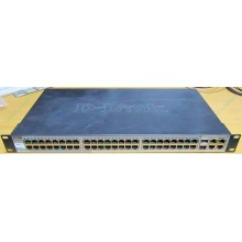 Управляемый коммутатор D-link DES-1210-52 48 port 10/100Mbit + 4 port 1Gbit + 2 port SFP металлический корпус (Кудиново)