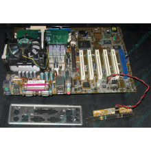 Материнская плата Asus P4PE (FireWire) с процессором Intel Pentium-4 2.4GHz s.478 и памятью 768Mb DDR1 Б/У (Кудиново)