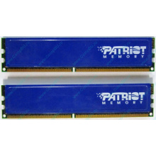Память 1Gb (2x512Mb) DDR2 Patriot PSD251253381H pc4200 533MHz (Кудиново)