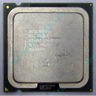 Процессор Intel Celeron D 345J (3.06GHz /256kb /533MHz) SL7TQ s.775 (Кудиново)