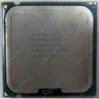 Процессор Intel Celeron D 331 (2.66GHz /256kb /533MHz) SL8H7 s.775 (Кудиново)