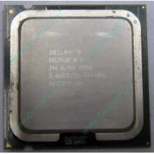 Процессор Intel Celeron D 346 (3.06GHz /256kb /533MHz) SL9BR s.775 (Кудиново)