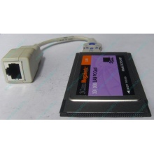 Сетевая карта для ноутбука 3COM Mehahertz 3CCFE574BT (PCMCIA) - Кудиново
