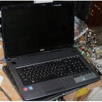 Ноутбук Acer Aspire 7540G-504G50Mi (AMD Turion II X2 M500 (2x2.2Ghz) /no RAM! /no HDD! /17.3" TFT 1600x900) - Кудиново